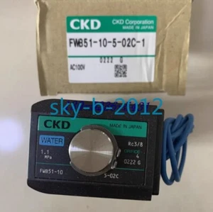 1 PZ NUOVO IN SCATOLA CKD Elettrovalvola FWB51-10-5-02C-1 - Foto 1 di 3