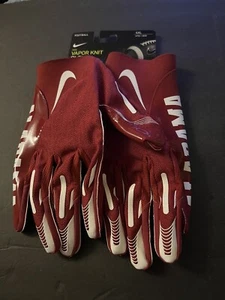 Nike Vapor Knit Gloves Alabama ncaa Mens Sz 4xl - Picture 1 of 4