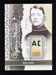 2013 ITG Between the Pipes Vezina Winner Game-Used Memorabilia /5 Ken Dryden HOF