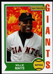 Willie Mays 2019 Topps Throwback Thursday #132 Giants 