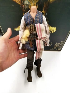 1/6HotToys Body Figure Collectible HT DX15 Pirates of the Caribbean Jack Sparrow - Picture 1 of 3