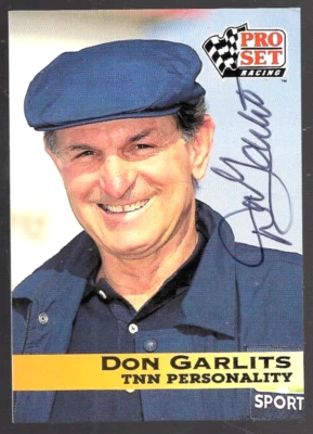 Don 'Big Daddy' Garlits signed 1992 PRO SET Card #182 INTL HOF NHRA Racing 2 - Image 1 of 2