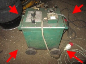 OXFORD RT 180W SOLDADOR POR ARCO SUMERGIDO EN ACEITE INGLANDIA 5 PINES 415V 440V 230V ANTORCHA DE CABLE - Imagen 1 de 21