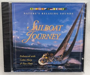 Nature's Relaxing Sounds Sailboat Journey Celtic Harp Pan Flute (CD, 1995) NEW - Picture 1 of 10