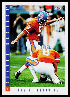 David Treadwell, 1993 Score, #278, Denver Broncos, - Image 1 of 2