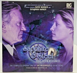 BIG FINISH CD MAGAZINE - UK Imported SAPPHIRE & STEEL Promotional audio #1 - Picture 1 of 2
