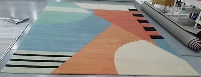 GOLD 9'-6" X 13'-6" Broken Thread Rug, Reduced Price 1172760518 RD863A-10 - Image 1 of 4