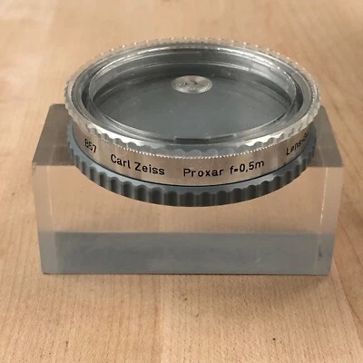 Hasselblad Proxar  f=0.5m - silver - w original caps - Excellent - Image 1 of 4