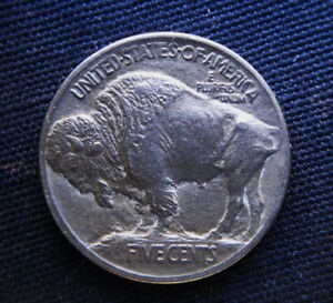 1913 USA 5 cents COIN Buffalo nickel HIGH QUALITY VF+