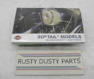 Harley-Davidson Factory NOS 2004 Softail Owner's Manual Set Sealed 99469-04 - Picture 1 of 4
