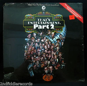 THAT'S ENTERTAINMENT PART 2-Fully Sealed Motion Picture Soundtrack-JAZZ-MGM 5301 - Foto 1 di 2