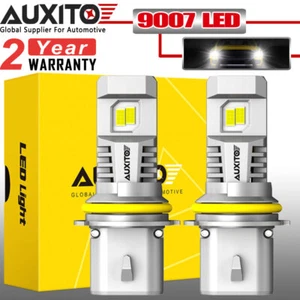 AUXITO 9007 HB5 100W LED Headlight Bulbs Hi-Low Beam 6000K Super Bright 80000LM - Foto 1 di 10