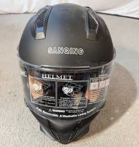 SanQing Motorcycle/Motocross Helmet DOT Approved Size L - Bild 1 von 7
