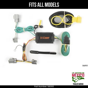 For 20-23 Ford Explorer 4 Pin Trailer Wiring Plug Fits All Models Curt 4 Prong - Picture 1 of 7