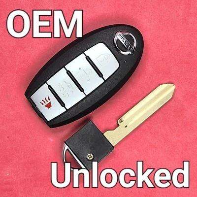 Unlocked OEM Nissan Altima Sentra Versa Smart Key 4B Trunk KR5TXN1 S180144801 - Imagem 1 de 2