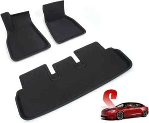Floor Mats Fit Tesla Model S 2021+ 3D All Weather Floor Liner Oderless XPE - Bild 1 von 8