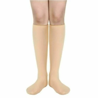 2025 Womens Warm Plush Fleece-Lined Knee-High Socks Lady Long Stockings Winter - Image 1 of 4