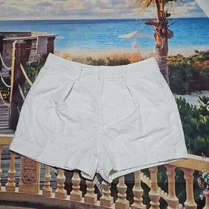 Polo Ralph Lauren hoch geschnittene weiße Shorts Größe 6 - Bild 1 von 5