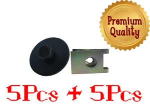 FORD CAR BODY FENDER SIDE SKIRT TRIM PANEL MOUNT 20MM SCREW/UNUT CLIP x5 - Picture 1 of 12