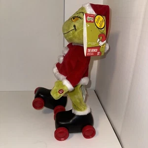 Nuevo 2024 The Grinch Peluche Patinador Gemmy Animado y Cantando Dr. Seuss - Imagen 1 de 6