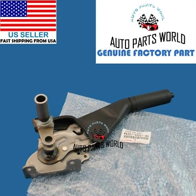 NEW GENUINE OEM TOYOTA 07-14 FJ CRUISER GRAY PARKING BRAKE HANDLE 46201-35031-B0 - Image 1 of 2