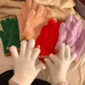 Touchscreen Fleece-Damen handschuhe Ski handschuhe Für Mädchen Winter - Bild 1 von 17
