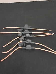 LITTLEFUSE 0FHM0002ZXJ MINI-IN-LINE-SICHERUNGSHALTER, 12 AWG ORANGE, 30 AMP (5ER-PACK) - Bild 1 von 5