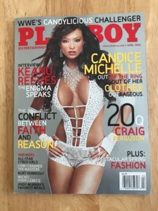 CANDICE MICHELLE PLAYBOY 2006 WWE WWF Wrestling Diva On Cover Very Hot & Sexy - Picture 1 of 2