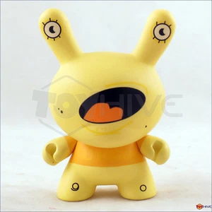 Kidrobot Dunny 2005 Series 2 Upso 3-inch yellow vinyl figure loose - Picture 1 of 2