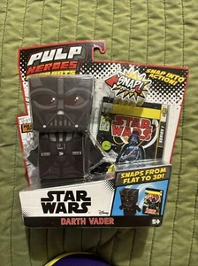 Star Wars | Pulp Heroes Snap Bots | Darth Vader | Snap Toy Card Game - Picture 1 of 4