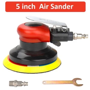 5" Air Random Orbital Sander Car Pneumatic Polisher DA Buffing Sanding 125mm - Picture 1 of 8