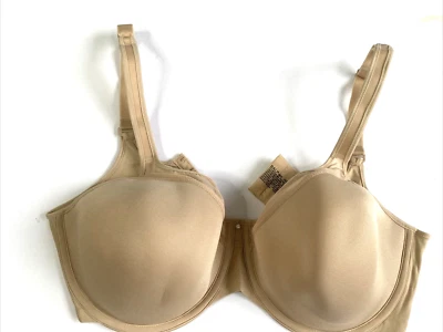 Olga Bra 38 DD Satin Edge Full Coverage Underwire Unpadded #3439 Soft Support - Image 1 of 4