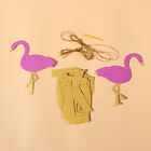 Pink Flamingo Party Decor Banner - Tropical Island Theme