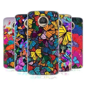 OFFICIAL SUZAN LIND BUTTERFLIES SOFT GEL CASE FOR MOTOROLA PHONES 2 - Picture 1 of 14