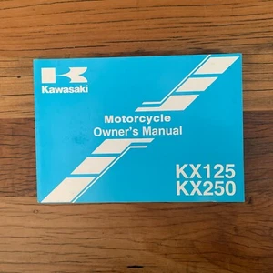 2004 KAWASAKI KX125/KX250 Motorcycle Owners Manual. - Picture 1 of 8