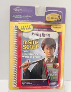 Harry Potter Interactive Book Cartridge Quantum Leap Pad Making Movies NEW - Picture 1 of 2
