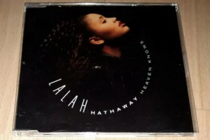 LALAH HATHAWAY - Heaven Knows - Remix CD Single Soul R&B Rnb UK Import RARE - Bild 1 von 5