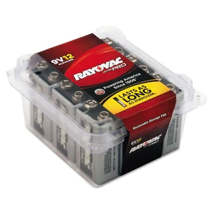 Rayovac Ultra Pro Alkaline Batteries 9V 12/Pack AL9V12PPJ - Picture 1 of 2