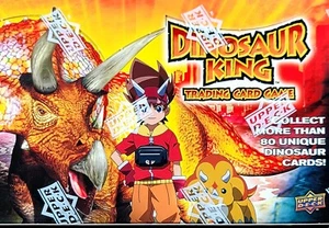 Box mit 24 NiSB 9-Karten Pack DINOSAURIER KING UD TCG 2008US mit 2 leeren PoS Displays - Bild 1 von 7