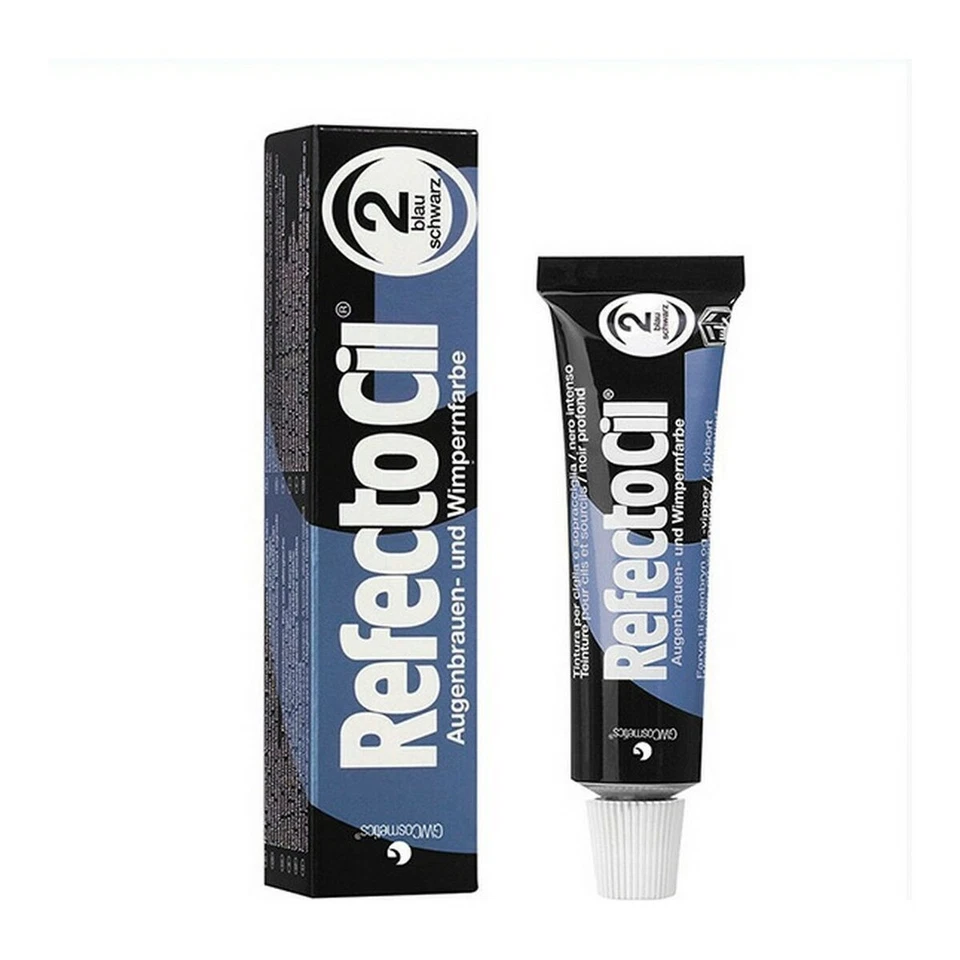 RefectoCil 15ml Augenbrauen- und Wimpernfarbe - Nr. 2 Blau/Schwarz