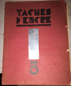 REVUE MARSEILLAISE : "Taches d'Encre" ,1931,LITHO, 3 BOIS, 3 LINOGRAVURES. - Foto 1 di 11