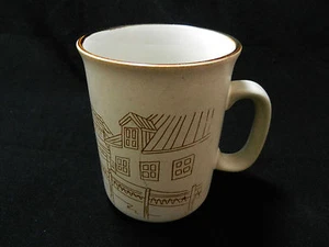 Coree Collection Manoir Stoneware Coffee Mug - Etched Harbour Design Vintage - Picture 1 of 4
