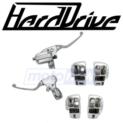HardDrive Handlebar Control - with Cable Clutch for 2008-2013 Harley ak Foto 1 de 4