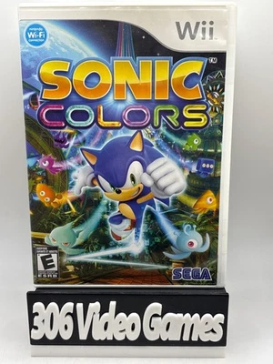 Sonic Colors Nintendo Wii Game CIB - Image 1 of 4