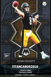 Kenny Pickett 2022 Panini Mosaic Rookie RC Pittsburgh Steelers #301 - Picture 1 of 2