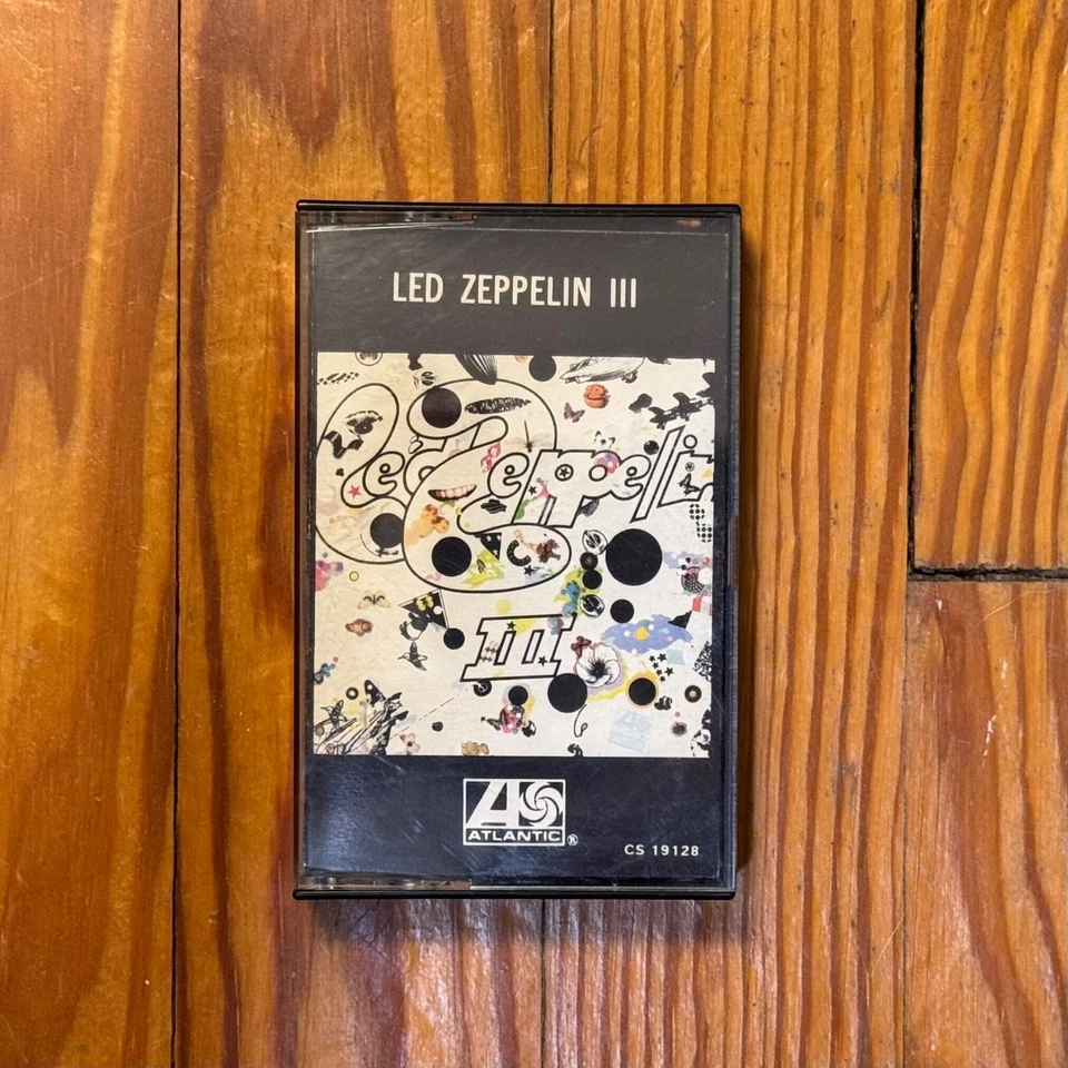 Led Zeppelin 3 Cassette tape 1970 Atlantic Records CS 19128 - Image 1 of 4