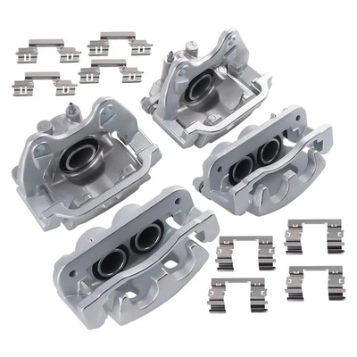 Kit de 4 pinzas de freno de disco para GMC Sierra 1500 2008-2018 delanteras traseras izquierda derecha Foto 1 de 4
