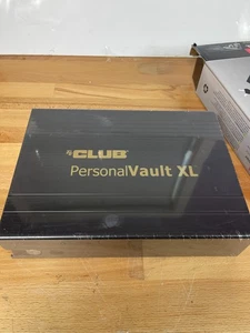 The Club Personal Vault XL LB400 Locking Car Safe – New Open Box – 12” x 8.8” - Picture 1 of 8