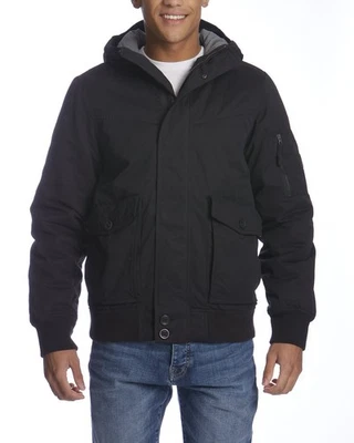 Bench Herren Winterjacke Pallor Kapuzenjacke Outdoorjacke, Schwarz, S - Bild 1 von 4