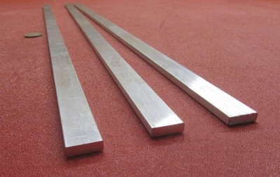 Алюминиевый стержень 6061 T651, толщина 3/16 дюйма (0,187 дюйма) ширина 5/8 дюйма длина 24 дюйма, 3 шт., 6 футов - Изображение 1 из 4